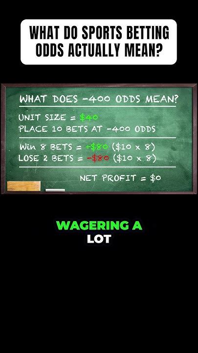 Math Behind Sports Betting .